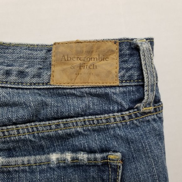 Abercrombie & Fitch jeans 2L Long Tall Erin straight skinny distressed low rise - Picture 14 of 16